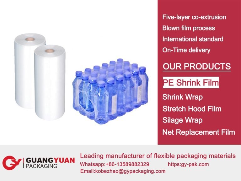 Shrink wrap bottle,ldpe shrink supplier,shrink film pe