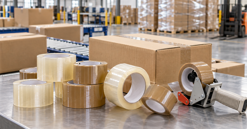 BOPP Packing Tape for Export Carton Sealing and Warehouse Packaging